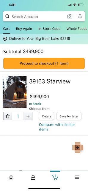 JUST LISTED- 39163 STARVIEW, BIG BEAR LAKE, CA 92315 – 9,900